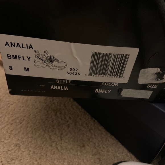 Bebe Women’s Black Sneakers - Picture 2 of 6